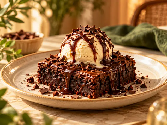 Brownie de chocolate molhadinho